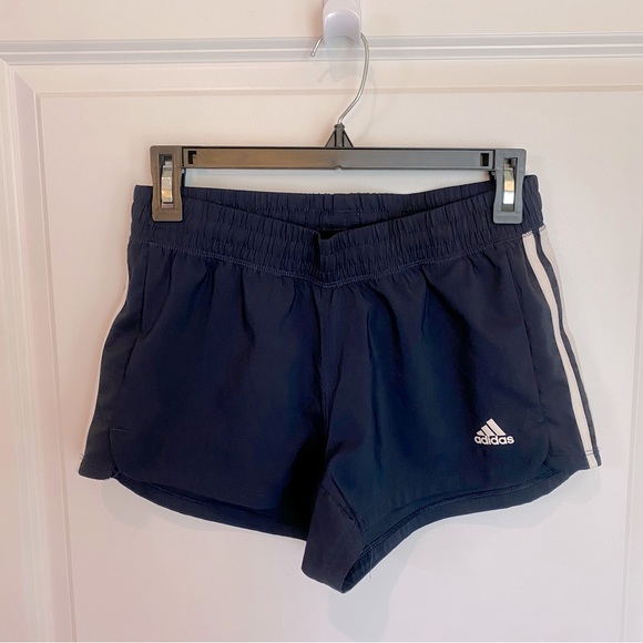 Adidas Women's Navy Blue Athletic Shorts - XS - Picture 1 of 8